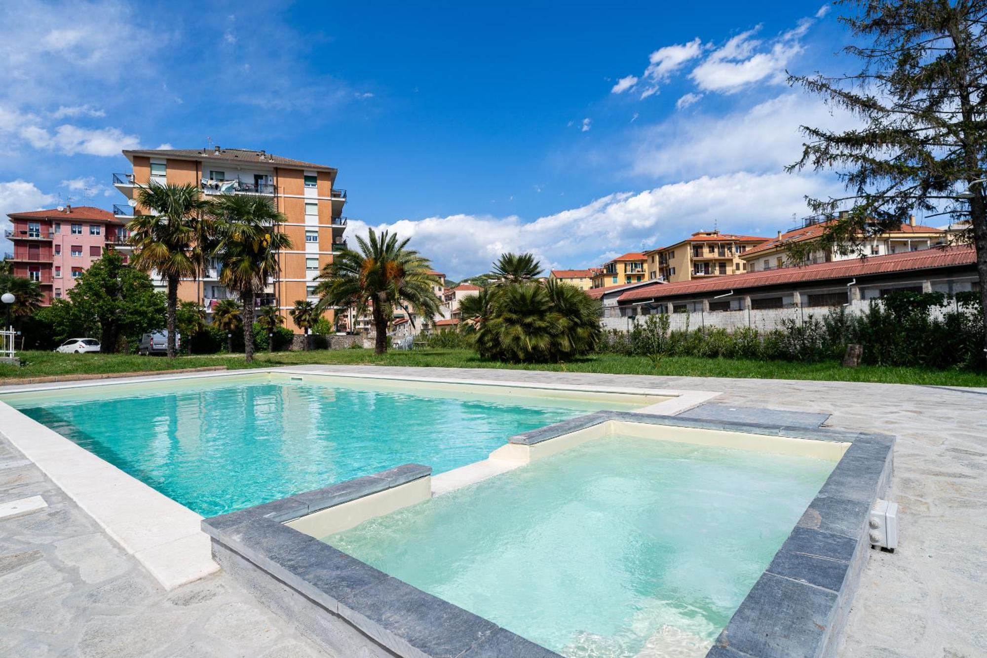 Il Gattino di Porto - apt 6 - Monolocale terrazzo piscina Imperia Esterno foto